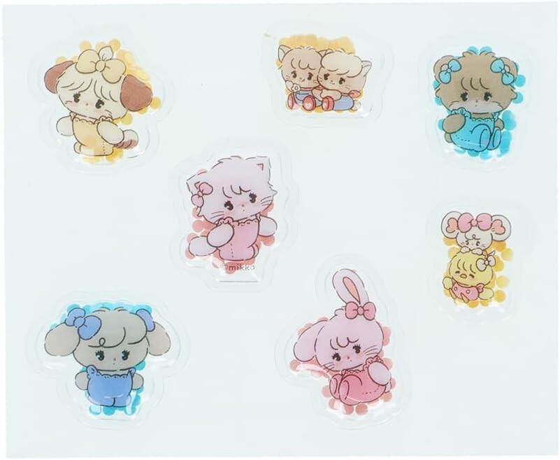[SALE] ぷにシャカシール Lil ala mode リルアラモード シール ピンク S8819173 ミント S8819181 シャカシャカ シェイカー ステッカー 立体シール 3Dシール ぷにぷに サンスター文具 sadafeel-10006977 佐田文具店 楽天市場店 サンプル画像3