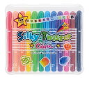 カラリックス シルキーツイスター 12色入り CLST-12 繰り出し式 幼児 お絵描き 発色がきれい プレゼント