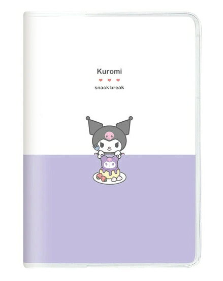 クロミ スケジュール帳 B6 snack break マンスリー手帳 月間 10月始まり 2026年 令和8年 2025年10月始..