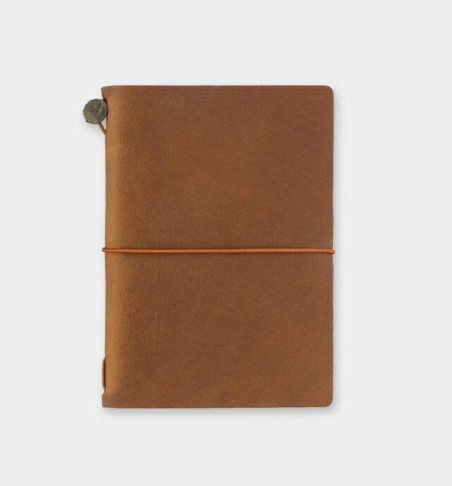 【5％OFFクーポン】トラベラーズノート パスポートサイズ キャメル 15194-006 CAMEL TRAVELER'S Notebook デザインフィル トラベラーズカンパニー カバー本体 旅行 旅 無罫リフィル コットンケース スペアゴムバンド レザー 革 スターターキット