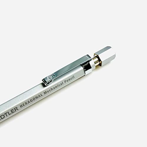 STAEDTLER ステッドラー ヘキサゴナル シャープペンシル 0.5mm【シルバー】925 77-05S ギフト プレゼント シャーペン 文房具 入学祝 卒業祝 2