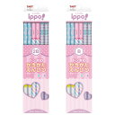 お名前シールプレゼント 鉛筆 イッポ プリントガール えんぴつ 1ダース 12本入 2B B 小学生 入学祝 入学準備 卒園 プレゼント えんぴつ トンボ鉛筆 ...