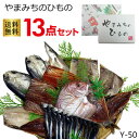 干物 【産地直送便】九州 長崎 土産 送料無料 干物【やまみち 干物一夜干し13点セット】 ギフト 美味しい 冷凍 贈答 魚 お年賀 お取り寄せ 非常