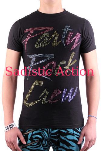 Rakuten - 【即納】Party Rock Clothing Party Rock Crew Crystal Tee 【Party Rock Clothing】【PR-MT-Party Rock Crew Crystal T-BK】
