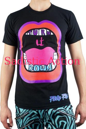 乐天商城 - 【即納】Party Rock Clothing Unisex Turn It Down Tee 【Party Rock Clothing】【PR-TP-Turn It Down Tee-BK】