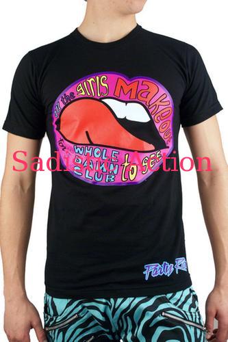 Rakuten - 【即納】Party Rock All The Girls Make Out Tees 【Party Rock Clothing】【PR-MT-All The Girls Make Out Tee-BK】