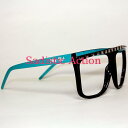 y[zParty Rock Clothing Party Rock Frames BK/AQ yParty Rock ClothingzyPR-ACC-FRAMES-BK/AQz