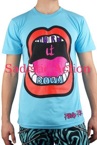 乐天商城 - 【即納】Party Rock Clothing Unisex Turn It Down Tee 【Party Rock Clothing】【PR-TP-Turn It Down Tee-AQ】