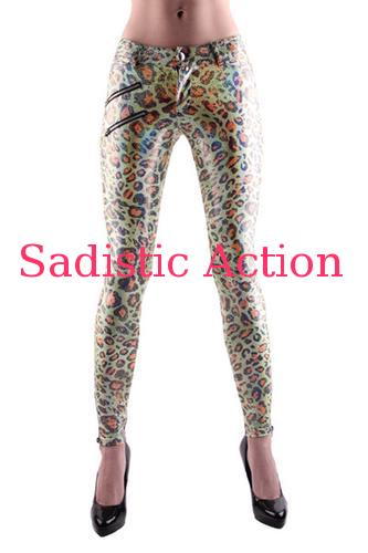 Party Rock Clothing Sexy Leopard Jeggings LI 