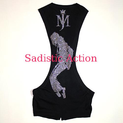 ��¨Ǽ��iconic couture��Sadistic Action��Michael Jackson Vest ��iconic couture�ۡ�ICO-TP-MJV02-BK/SV��