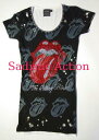 y[ziconic couture~Sadistic Action STONES T yiconic couturezyICO-TP-STONES-BK/REz