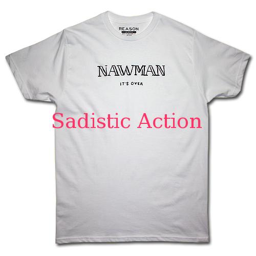 乐天商城 - 【即納】Reason Nawman Tee - White 【REASON CLOTHING】【RN-TP-Nawman Tee-WH】