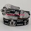 【即納】b.b.simon SILVER/BLACKハラコ/CROWNバックル&CROWN BELT 【b.b.simon】【BB-60-N1-18/1-SV】