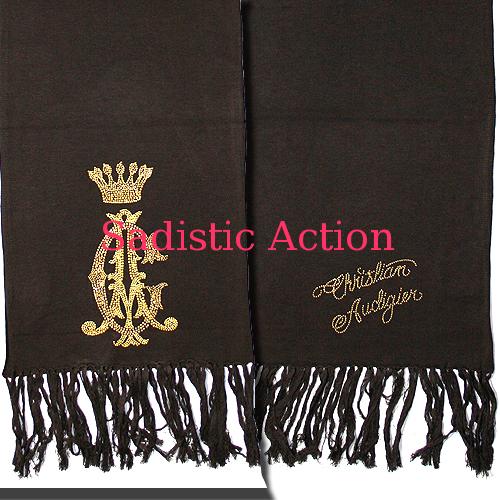 【即納】CHRISTIAN AUDIGIER CA Signature Knit Scarf 【CHRISTIAN AUDIGIER】【セール商品】【CA-ACC-CAW505-BR】