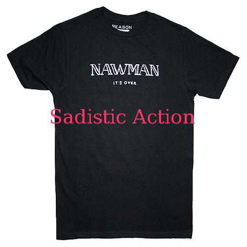乐天商城 - 【即納】Reason Nawman Tee - Black 【REASON CLOTHING】【RN-TP-Nawman Tee-BK】