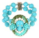  [ TARINA TARANTINO LUCITE SKULL&ROSE BRACELET  TARINA TARANTINO  TAR-BR-B16FH9-TUR 