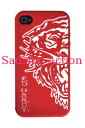 y[zEd Hardy iphone4 GEL CASE TIGER RE yEd HardyzyED-IP-GELIP42006-RE/WHz