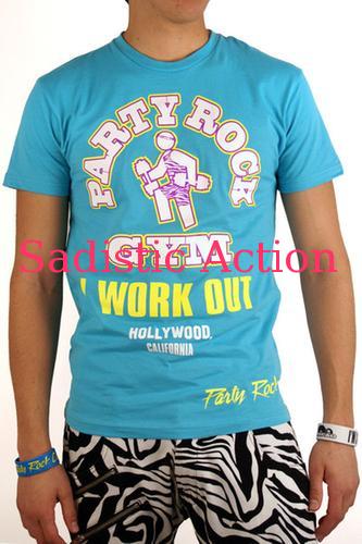 乐天商城 - 【即納】Party Rock Clothing　Party Rock Gym Tees AQ 【Party Rock Clothing】【PR-MT-Party Rock Gym T-AQ】
