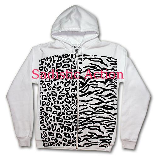 乐天商城 - 【即納】Party Rock Clothing Cheebra Hoodie WH 【Party Rock Clothing】【PR-HD-CHEEBRA-WH】