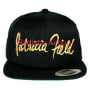 【即納】PATRICIA FIELD SIGNATURE HAT BK/GL 【PATRICIA FIELD】【PF-CAP-SIGNATURE HAT-BK/GL】