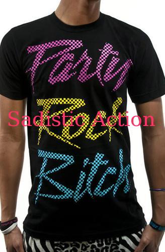 【即納】Party Rock Clothing Party Rock Bitch Tee 【Party Rock Clothing】【PR-MT-Party Rock Bitch Tee-BK】