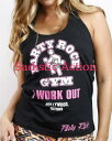 y[zParty Rock Clothing Party Rock Gym Tanks yParty Rock ClothingzyPR-TP-Party Rock Gym Tanks-BK/PIz