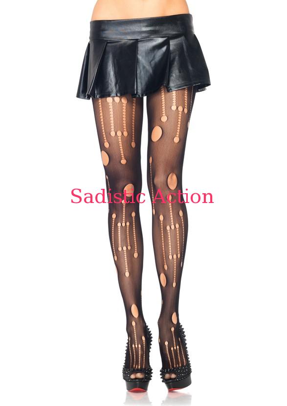 【即納】Leg Avenue Micro net punk rock pantyhose. 【Leg Avenue　（ストッキング、ランジェリー、衣装、コスチューム、小物）】【コスチュームアクセサリー】【LEG-HO-9936】