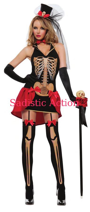 【即納】STARLINE GRAVE BEAUTY 【ハロウィンコスチューム】【STARLINE　(コスチューム、ランジェリー、衣装）】【SL-CO-S4305】