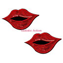 【即納】Nipztix Sequin Kiss Me Quick Sequin Nifty 2 Wears 【ペイスティ・ニップレス】【ニップレス・ペイスティ】【Neva Nude(ニップレス、ペイスティ)】【SQ-LIP-NF 】