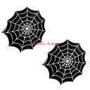 【即納】NIPZTIX Freaking Awesome Glitter Blacklight Spider Web Nipztix 【ハロウィンコスチューム】【ペイスティ・ニップレス】【ニップレス・ペイスティ】【Neva Nude（ニップレス、ペイスティ）】【FA-WEB-NS】