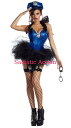 【即納】PARTY KING Women's Flirty Cop Costume 【ハロウィンコスチューム】【PARTY KING(コスチューム、コスチューム...