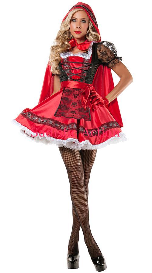 乐天商城 - 【即納】STARLINE Sweet Little Red Costume 【ハロウィンコスチューム】【STARLINE　(コスチューム、ランジェリー、衣装）】【SL-CO-S5811】