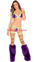 ROMA Metallic Halter Top and Strappy Bottomsメタリックホールタートップ＆ストラッピーボトムセットPURPLE/YELLOWThis eye catching set features a halter top with a metallic finish contrast banded detail halter neck tie back and matching dual strap bottoms with a cheeky cut back.メタリックホールタートップ＆ストラッピーボトムセットPURPLE/YELLOW