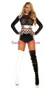 【即納】Forplay Fast Lane Racer Costume for Women 【Forplay （ダンスウェア 衣装 コスチューム 小物）】【ハロウィンコスチューム】【FOR-CO-556427】