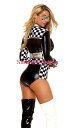 【即納】Forplay Fast Lane Racer Costume for Women 【Forplay　（ダンスウェア、衣装、コスチューム、小物）】【ハロウィンコスチューム】【FOR-CO-556427】 3