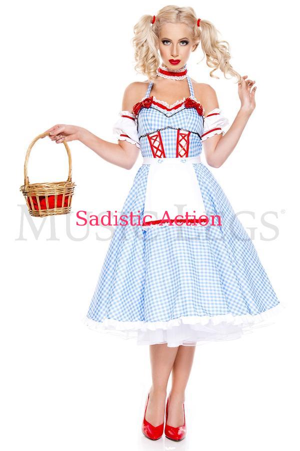 Rakuten - 【即納】MUSIC LEGS Dorothy Doll Costume 【ハロウィンコスチューム】【MUSIC LEGS　（ストッキング、ランジェリー、コスチューム）】【ML-CO-70739】