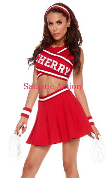 【即納】Forplay Poppin' Cheerleader Costume 【Forplay　（ダンスウェア、衣装、コスチューム、小物）】【ハロウィンコスチューム】【FOR-CO-556412】