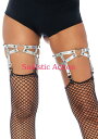 【即納】Leg Avenue Holographic Leg Garters 【Leg Avenue (ストッキング、ランジェリー、衣装、コスチューム、小物)】【コスチュームアクセサリー】【ガーターベルト】【その他】【LEG-ACC-2168】