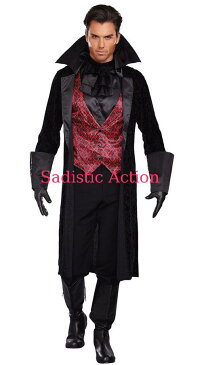 【即納】Dreamgirl Men's Bloody Handsome Vampire Costume 【ハロウィンコスチューム】【Dreamgirl（コスチューム、ランジェリーー、フェティッシュ）】【DG-CO-10260】