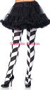 【即納】Leg Avenue Illusion Chevron Tights 【Leg Avenue (ストッキング、ランジェリー、衣装、コスチューム、小物)】【ハロウィンコスチューム】【コスチュームアクセサリー】【パンティホース】【フットレス・タイツ・レギンス】【LEG-HO-7950】