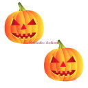 【即納】NIPZTIX Freaking Awesome Blacklight Pumpkin Pasties 【ハロウィンコスチューム】【ペイスティ ニップレス】【ニップレス ペイスティ】【Neva Nude（ニップレス ペイスティ）】【FA-PUM-NS】