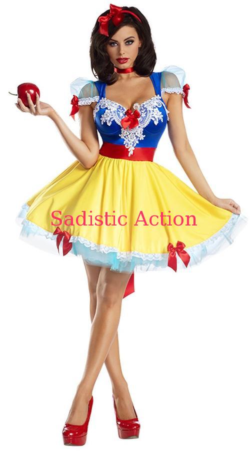 乐天商城 - 【即納】PARTY KING Women's Snow Apple Princess Costume 【ハロウィンコスチューム】【PARTY KING（コスチューム、コスチュームアクセサリー、衣装）】【PK-CO-PK2135】