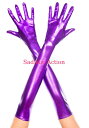 MUSIC LEGS Extra long metallic glovesメタリックロンググローブPURPLEMaterial:100% polyester注）多少の色落ちが発生している場合が御座います。ご了承の上お買い上げ願います。メタリックロンググローブPURPLE