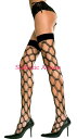 【即納】MUSIC LEGS Multi Fence Net Thigh High 【コスチュームアクセサリー】【MUSIC LEGS (ストッキング、ランジェリー、コスチューム)】【MU-HO-4542】(3)