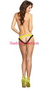 y[zDreamgirl Heartbreaker Open Back Panty yDreamgirliRX`[AWF[[AtFeBbVjzyDG-LIN-1377-LIM/BKz