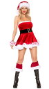 【即納】ROMA Santa Cutie Costume 【ROMA (ダンスウェア、衣装、コスチューム、小物)】【クリスマスコスチューム】【クリスマス・ヴァレンタインランジェリー】【RM-CR-C196】|詳細画像