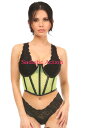 【即納】Daisy Corsets Fishnet Underwire Open Cup Waist Cincher 【Daisy Corsets (コルセット...