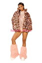 【即納】J.Valentine Hip Length Faux Fur Coat 【J Valentine(ダンスウェア、衣装、コスチューム、小物)】【トップス...