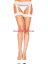 【即納】MUSIC LEGS Spandex fence net all-in-one garter belt suspender pantyhose 【コスチュームア..