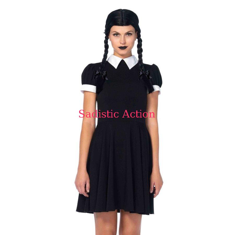 乐天商城 - 【即納】Leg Avenue Gothic Darling Costume 【ハロウィンコスチューム】【PARTY KING（コスチューム、コスチュームアクセサリー、衣装）】【LEG-CO-85562】